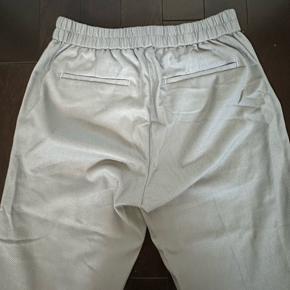 Topman Light Gray Trousers Dress Pants for Office Business Casual - Picture 3 of 6